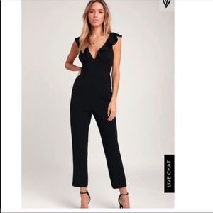 Lulus black jumpsuit